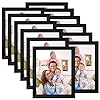 Giftgarden Black 8×10 Picture Frame Bulk, Multi 8 x 10 Photo Frames Set for Wall Hanging or Tabletop, 12 Pack