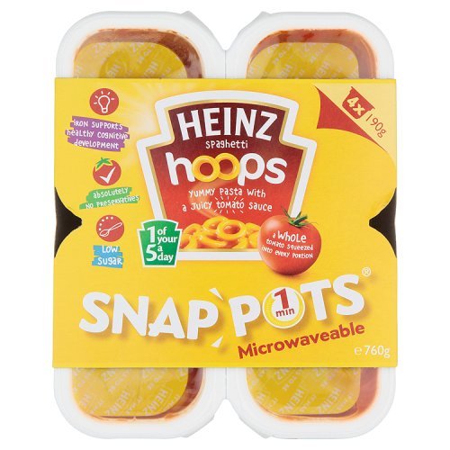 Heinz Spaghetti Hoops Snap Pots 760g Grocery & Gourmet Food