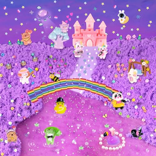 Image of 12 Pack Slimes, Purple Slime for Kids, Butter Cloud Slime kit for Girls Ages 8-12, Toys for Girls and Boys, Birthday Party Favors for Kids Goodie Bag Easter Basket Stuffers