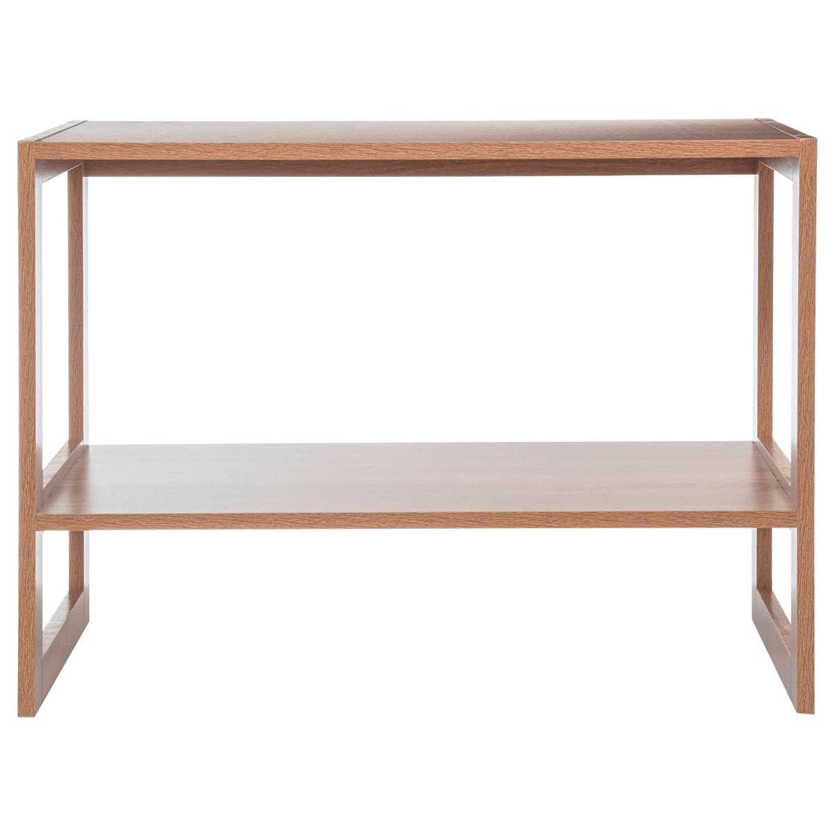 5 five simply smart 5five - Étagère Empilable Mix N Modul Effet Bois Naturel, 2 Niveaux, 69 x 33,5 x 51 cm - pour Salon, Chambre, Bureau