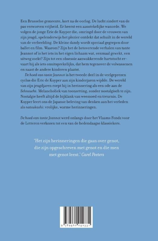 De hoed van tante Jeannot: taferelen uit de kinderjaren in Brussel