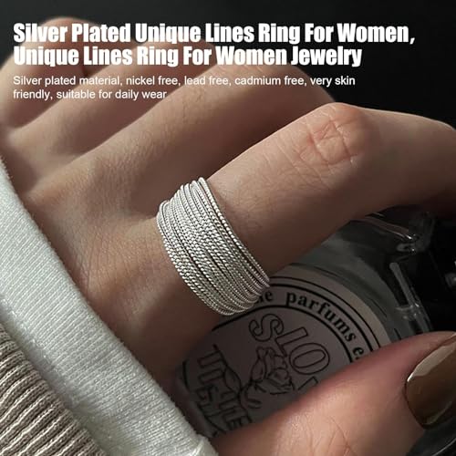Vintage Silverringar för Kvinnor – Eleganta Smycken till Födelsedag