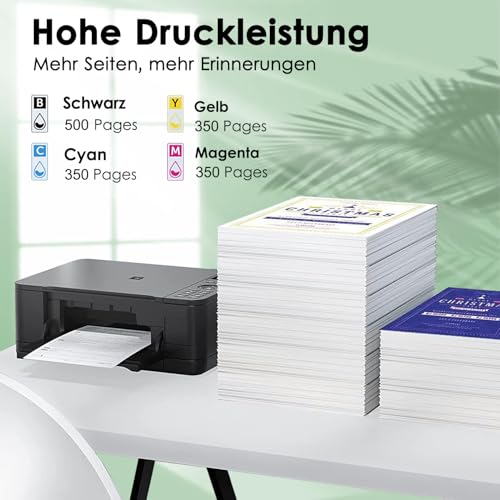 KERFOINK Druckerpatronen für Epson 604 604 XL Multipack Patronen für Expression Home XP-3200 XP-3205 XP-4200 XP-4205 XP-2200 XP-2205… – Ansicht 3