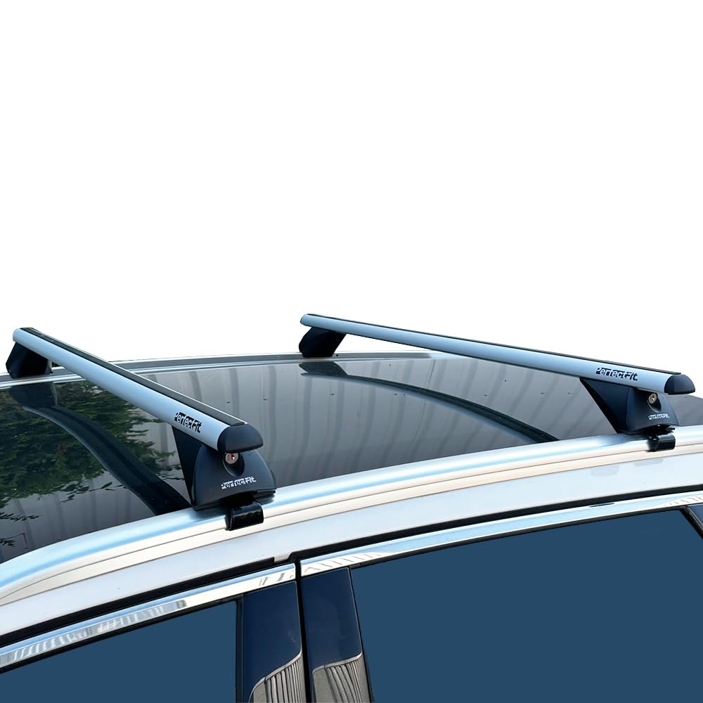 PerfectFit Dachträger Universal 115cm | Geschlossene reling | Aluminium 90kg | Universal Relingträger