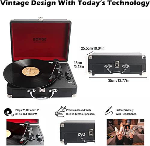 Tourne-disque vinyle, tourne-disque Bluetooth à 3 vitesses, tourne-disque Bluetooth avec haut-parleur intégré, avec haut… - Les Beatles, Paul McCartney, John Lennon, RIngo Starr, George Harrison Tourne-disque vinyle, tourne-disque Bluetooth à 3 vitesses, tourne-disque Bluetooth avec haut-parleur intégré, avec haut… – Image 6