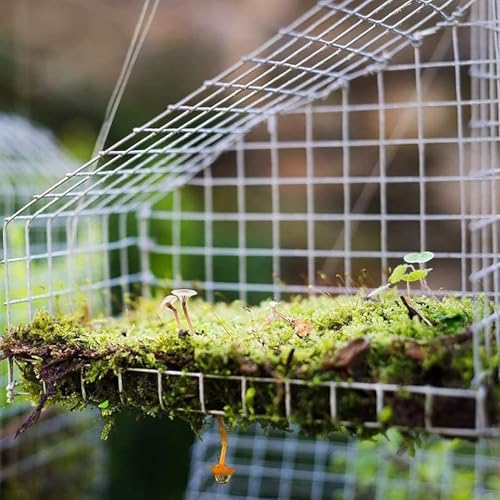 Malla de alambre de acero inoxidable de 1 x 10 m para aves de corral y jardín, resistente al calor, tela versátil, perfecta para gallineros y recintos de animales