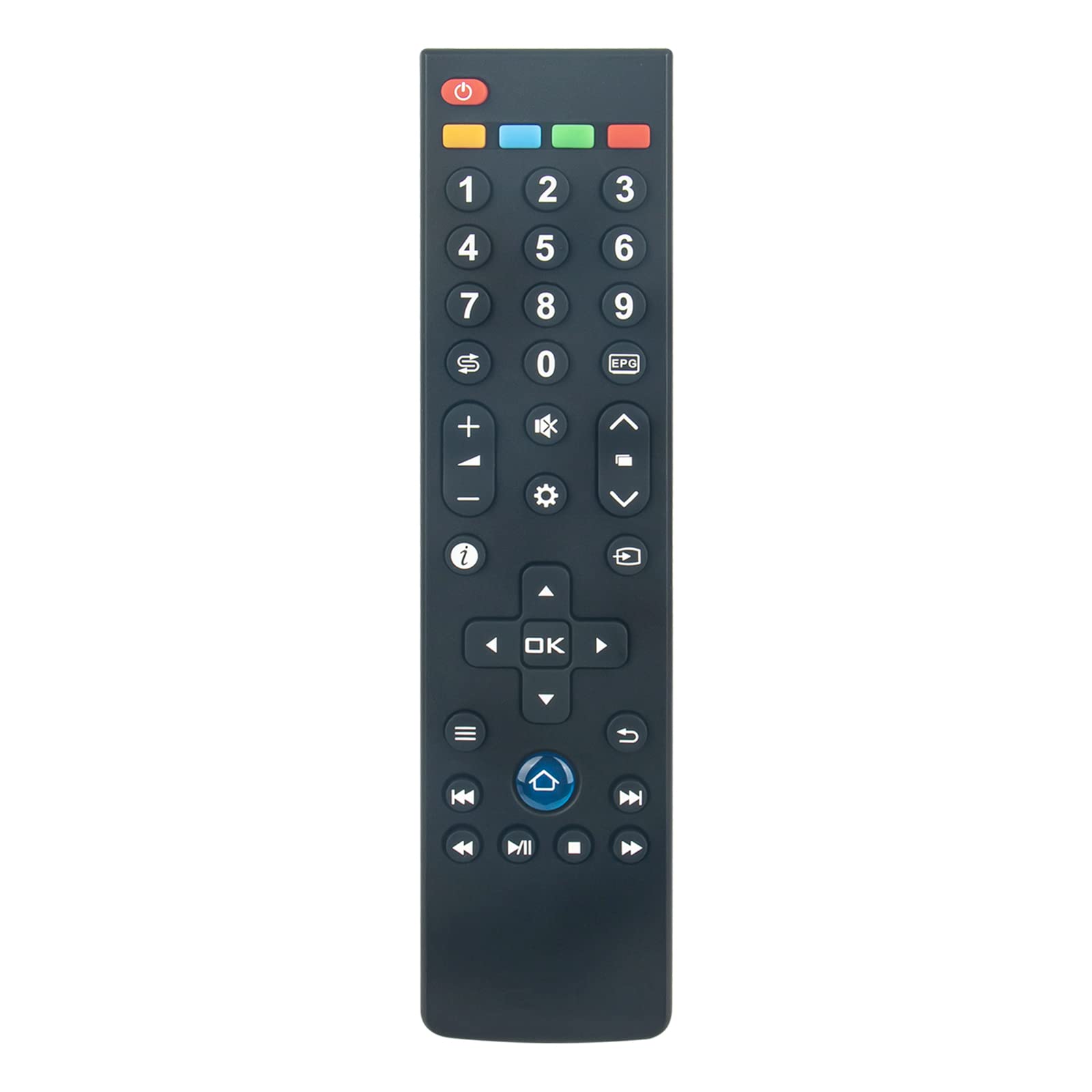 ALLIMITYRC39NpT3 Replacement Remote Control Compatible with LETV X55 4K Ultra HD Smart TV Super3 Super4