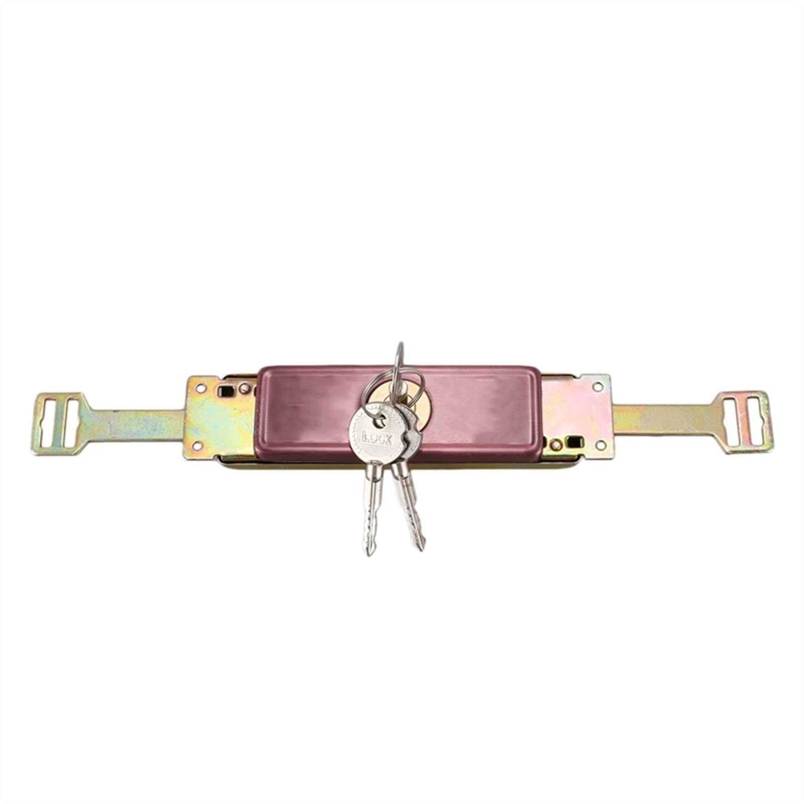Duo Er Gold Tone Cross Key Metal Center Rolling Shutter Door Lock For Garage