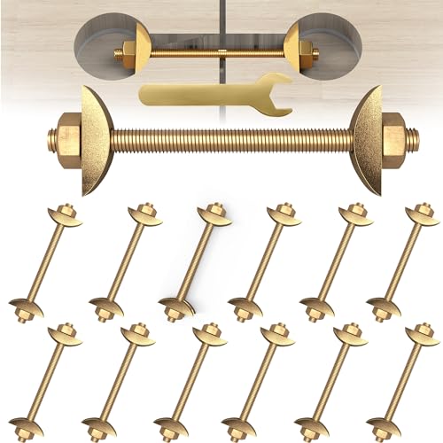 countertop connector bolts m8x100mm joint fasteners furniture fastening kit drawboltbedbutcher block miter draw bolt flip connector 6pcs