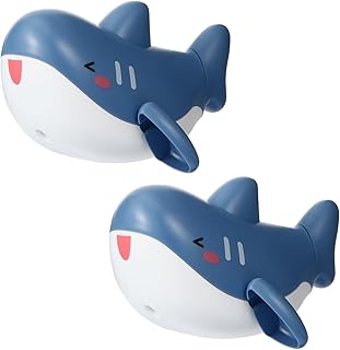 TOYANDONA 4 Peças Brinquedo De Tubarão De Corda Flutuante Brinquedo De Banho Para Crianças Brinquedos De Banho Para Crianças Brinquedos De Banho De Bebê Brinquedos De Banho Para Crianças