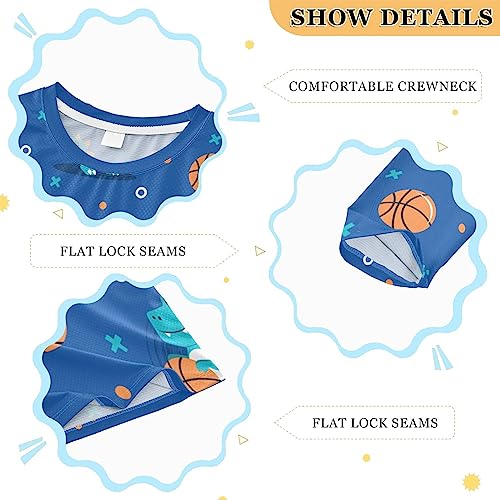 Image of CaTaKu Boys Swim Shirt Long Sleeve Rash Guard for Boys Toddler Rashguard Water Sun Shirt UPF+ 50 Swimwear