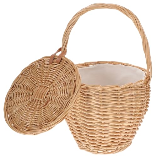 Sac en rotin naturel solide contre le manque de place en balade