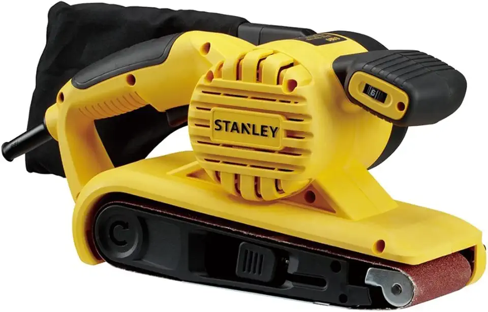 Stanley Lixadeira de Cinta 3" com Controle de Velocidade, Ferramenta Ideal para Construção, Potência 900W, Modelo SB90, 110V