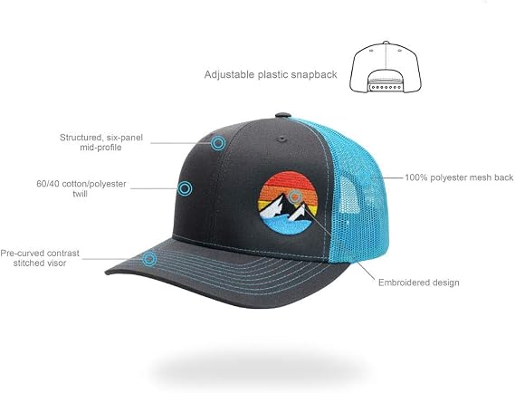 WUE Explore The Outdoors Trucker Hat 