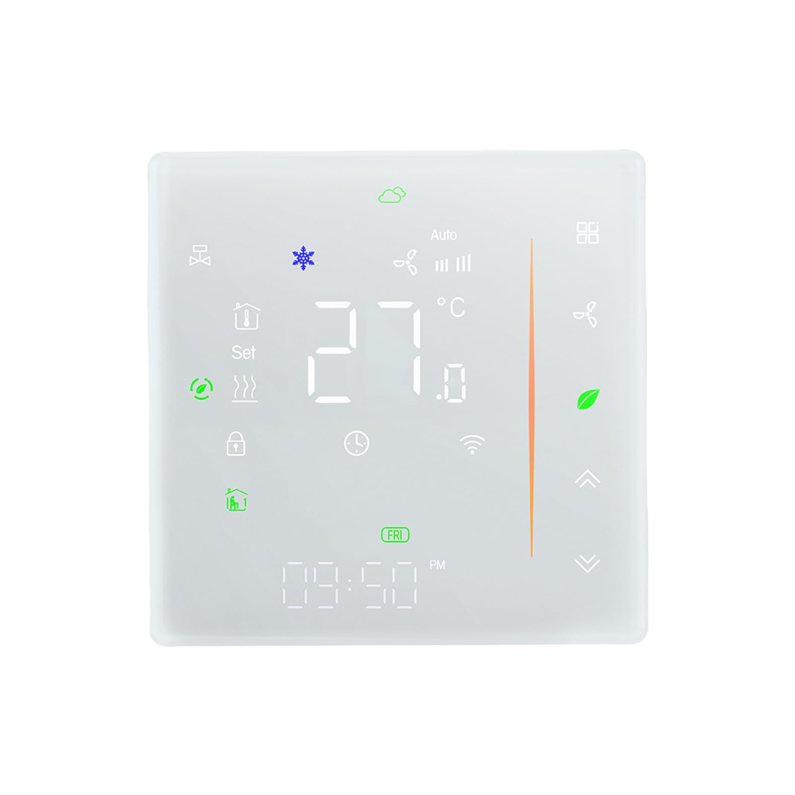 Smart Termostat Dotykowy Ekran, 41-210,2°F (BAC-006AW)