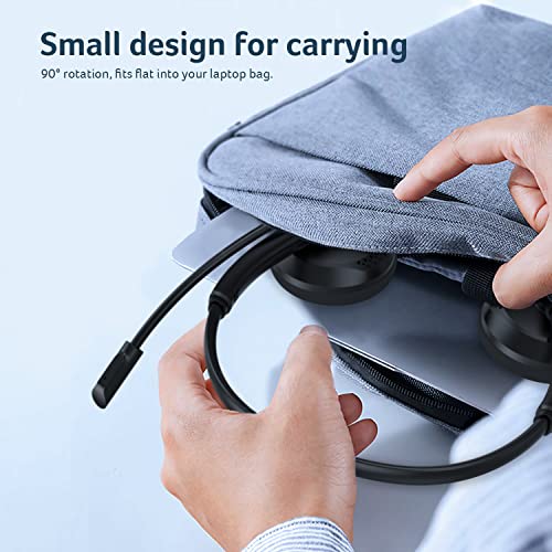 Nubwo Hw03 Usb Headset With Microphone For Pc With In-Line Control,Wired Headphones With Mic For Mac,Laptop,Smartphone,Business & Students Essentials #TOP6