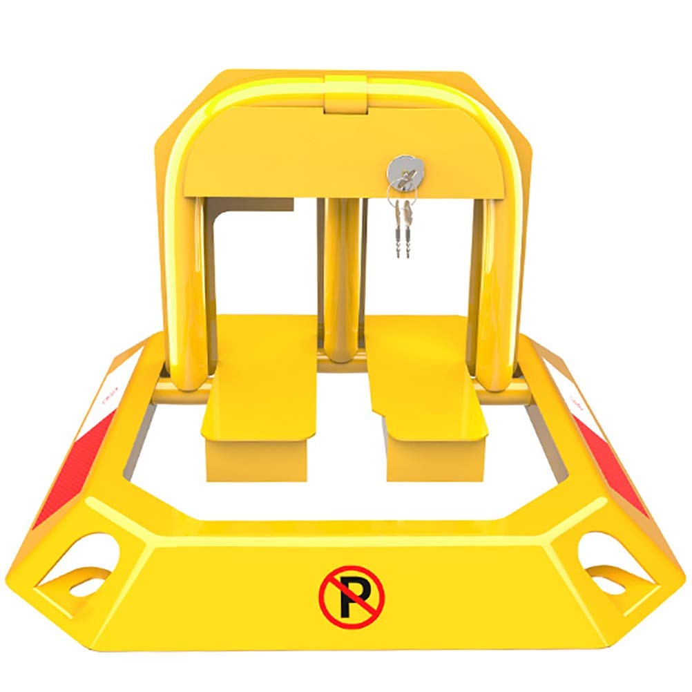 SaryEdge Parking Bollards, Private Car Parking Latch Space Lock, Easy Installation, Car Park Driveway Guard Saver, Protect Your Parking Space,