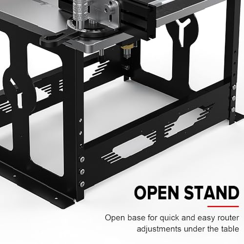 MUWOOD Bench Top Router Table, Full Size Portable Router Table, Workshop Table Router, Workbench Accessory Metric - Image 3