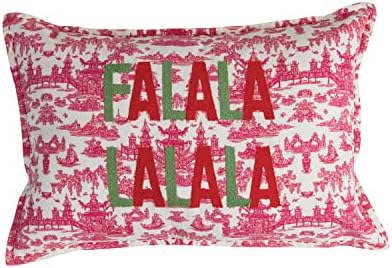 Creative Co Op Woven Cotton Lumbar Pillow