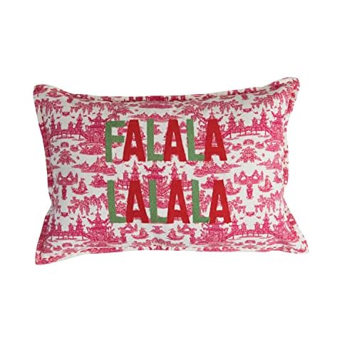 Creative Co-Op FALALALALA Pillow Cover