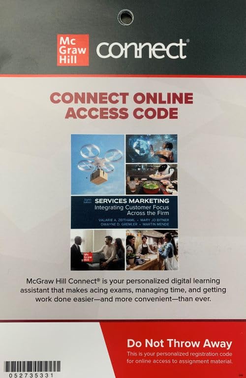 Connect Access Card For Services Marketing Integrating Customer Focus Across the Firm