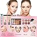Makeup Set for Women, Makeup Kit for Beginners Teen Girls, Makeup Gift Set for Teens, Makeup Kit for Girls, Eyeshadow Palette, Lip Gloss, Face & Eye Make up