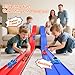 KETIEE Flex Tracks 16 Ft for Kids, Flexible Race Car Ramp Track with 2 Small Racecars and 4 Suction Cups Compatible with Diecast 1/64th Cars,Rolls Up Portable Racetrack for Ages 3 & Up