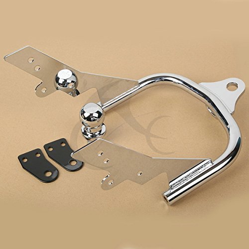 image for TCMT Motorcycle Chrome Trailer Hitch + Ball Fits For Harley Davidson F