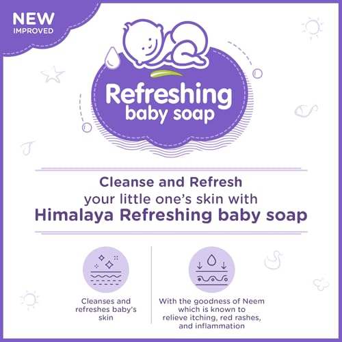 Image of Himalaya Refreshing Baby Soap, 75g