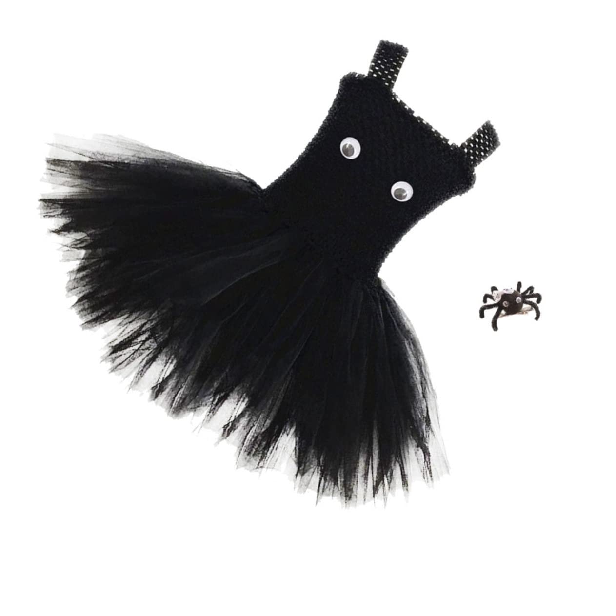 Healvian 2 Set Gonna tutu maniche tutù Halloween ragazzo costumi in tulle ragazze in costume costume per