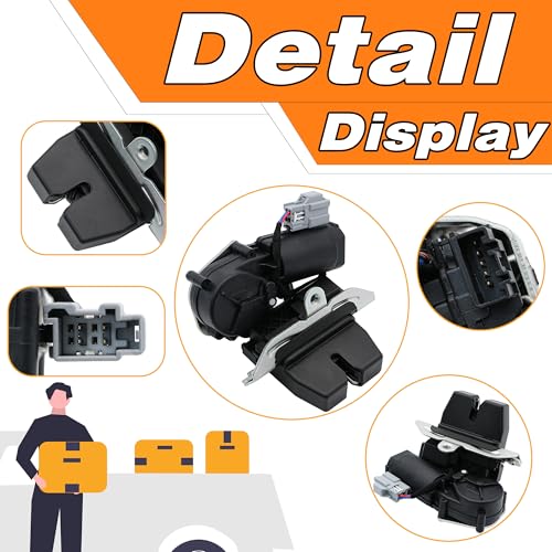 Image of Liftgate Lock Actuator Trunk Latch Compatible with 2015-2021 Ford Escape Edge Expedition Explorer 2016-2020 Lincoln Navigator MKX Cor sair Nautilus Rear Tailgate Lock Motor Replaces# FA1Z-7443150