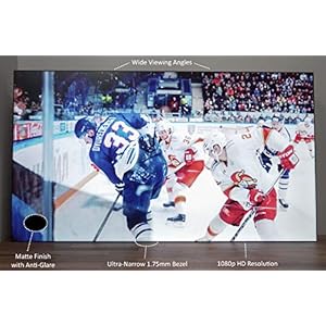 55-Video-Wall-Monitor-Display-Ultra-Narrow-17mm-Bezel-TV-for-Entertainment-and-Advertising-1080p-Commercial-Television-High-Definition-HD-60hz-Refresh-Rate