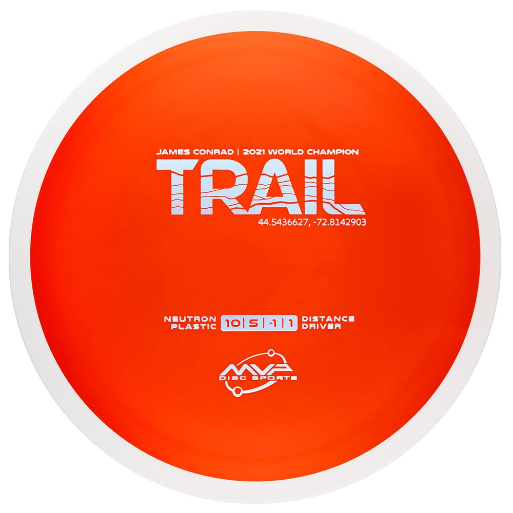 MVP Disc Sports Neutron Trail James Conrad Edition Disc Golf Fairway Driver (Farben können variieren)