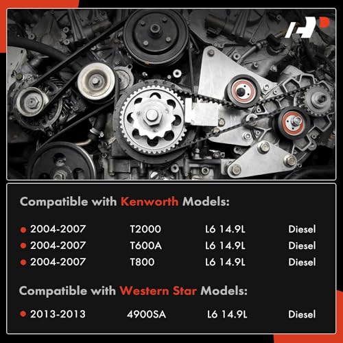 A-Premium Engine Serpentine Belt Drive Kit with Tensioner 14.9L - Image 3
