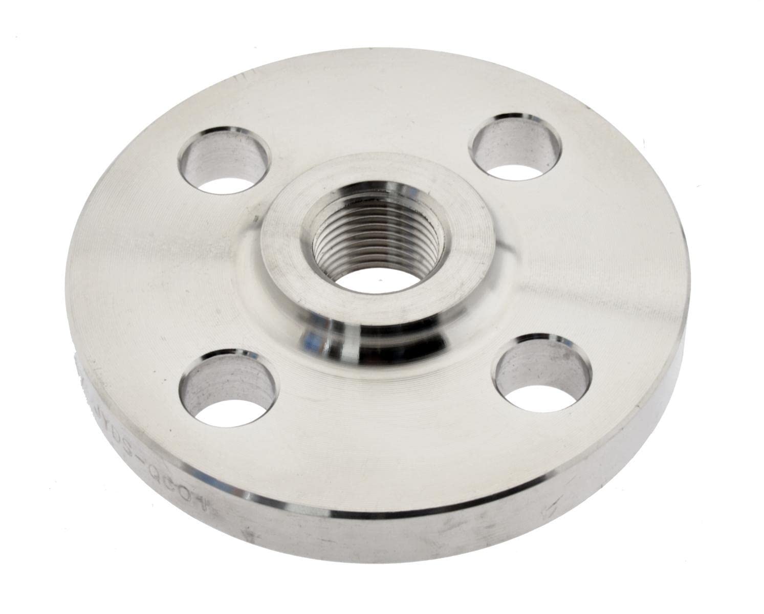 Gewindeflansch DN15/PN16, DIN 2566, Rp 1/2" Innengewinde, Edelstahl (1.4571)