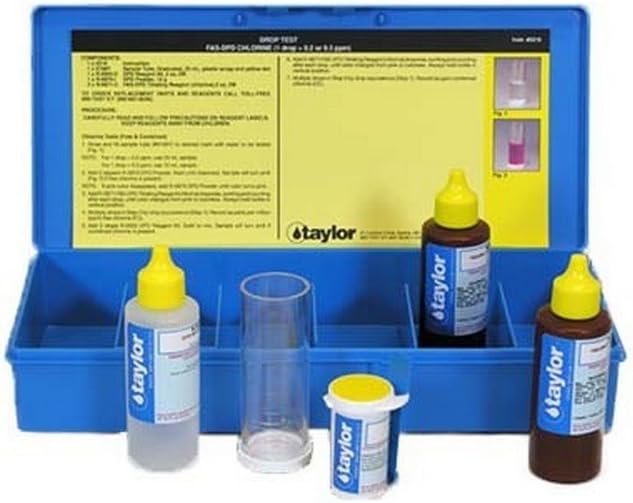 Taylor Technologies K-1515-C FAS-DPD Drop Test Kit