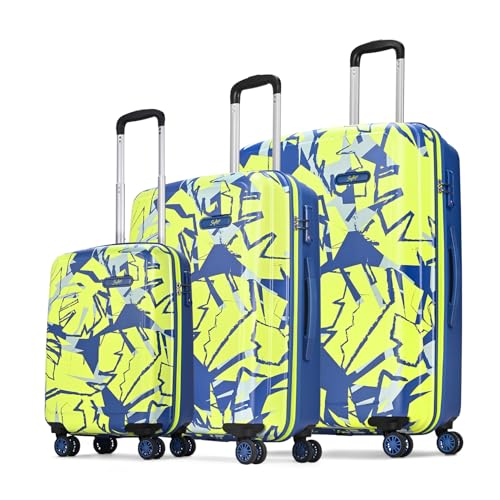 Skybags Lush Set of 3 Hard Polycarbonate Polypropylene Spinner Lu...