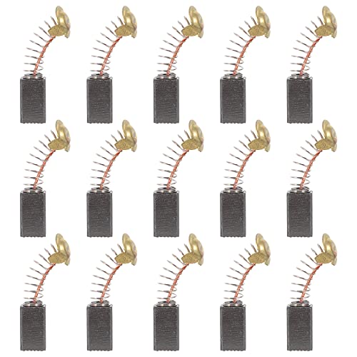 SHINEOFI Lot de 40 Balais Moteur en Alliage Noir pour Outils Électriques, Légers et Pratiques, Compatibles Moteurs Électriques et Outils de Perçage