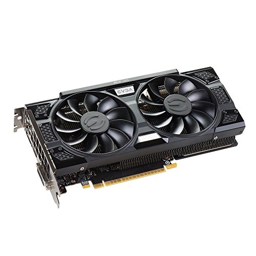 EVGA GeForce GTX 1050 Ti SSC GAMING ACX 3.0, 4GB GDDR5, DX12 OSD Support (PXOC) Carte Graphique 04G-P4-6255-KR
