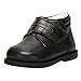 LIBERTYZENO Unisex Toddlers Shoes School Uniform Walking Kids Genuine Leather Gliders (Age 1-4 Years) Black