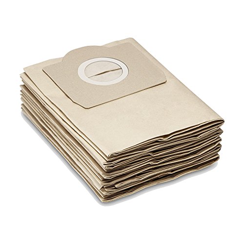 Bolsas de filtro de papel como 6.959-130.0 aptas para Kärcher WD2, WD3, MV2, MV3, A2054, A2201, etc. de la casa M&M Smartek Germany (5 papel)