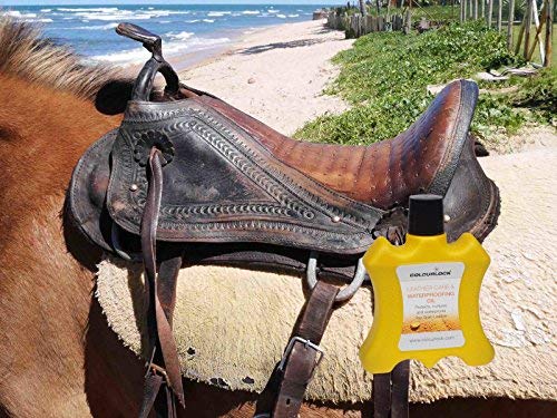 COLOURLOCK Leather Care & Waterproofing Oil for Leather Jackets, Coats, Wallets, Motorcycle Clothing & Saddles 5.9fl oz - Thumbnail 4