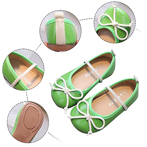 Toddler Girls Bowknot Mary Jane Shoes Flat Kids Princess Dress Shoes Non Slip Soft Soles Strap Sandals Wedding3