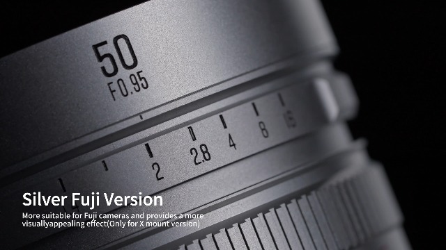 BRIGHTIN STAR 50mm f0.95 フジ xマウント 50mm F0.95 Full Frame Large Aperture Manual Focus Mirrorless