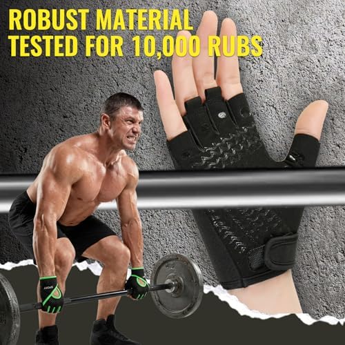 apaepr Women Workout Gloves, Gym Gloves for Women, Anti-Slip Fitness Gloves — view 2
