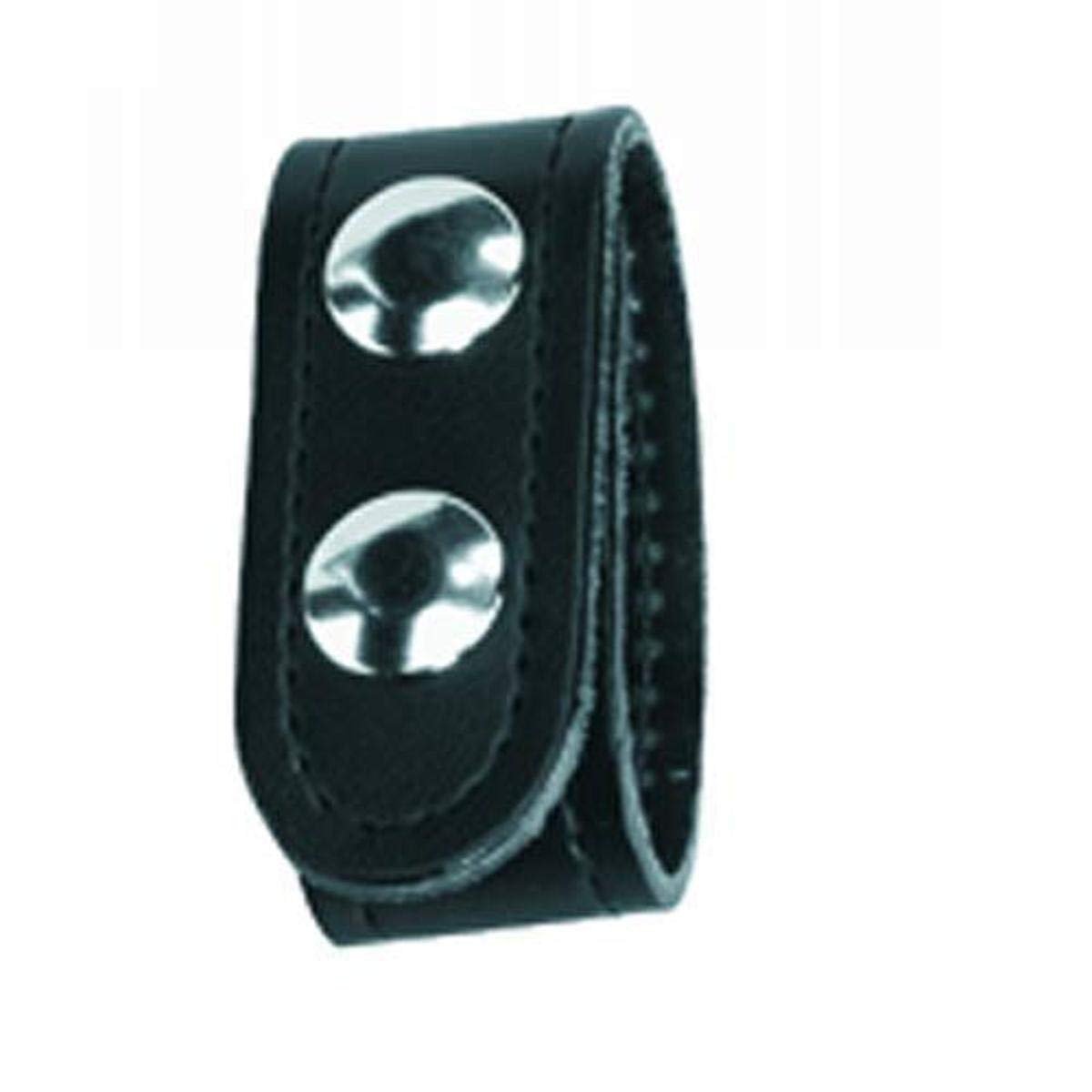 Gould & Goodrich K76-4Wbr Belt Keepers, Double Snap Place On Belt Up to 2-1/4-Inch (Pack of 4) (Black Weave)