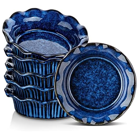 vancasso 5.5-inch Mini Pie Pans Set of 6 Cover