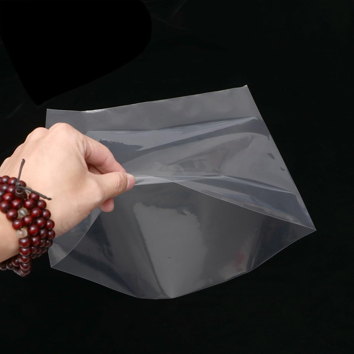 30pcs Vinyl Record Bags 12 Inch Thickened Widened Cpp Plastic Covers for Protecting Cds and Vinyl Records for Media Storage