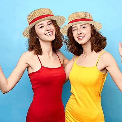 Boater Hat Straw Skimmer Hat Straw Braid Boater Hat Wide Brim Boater