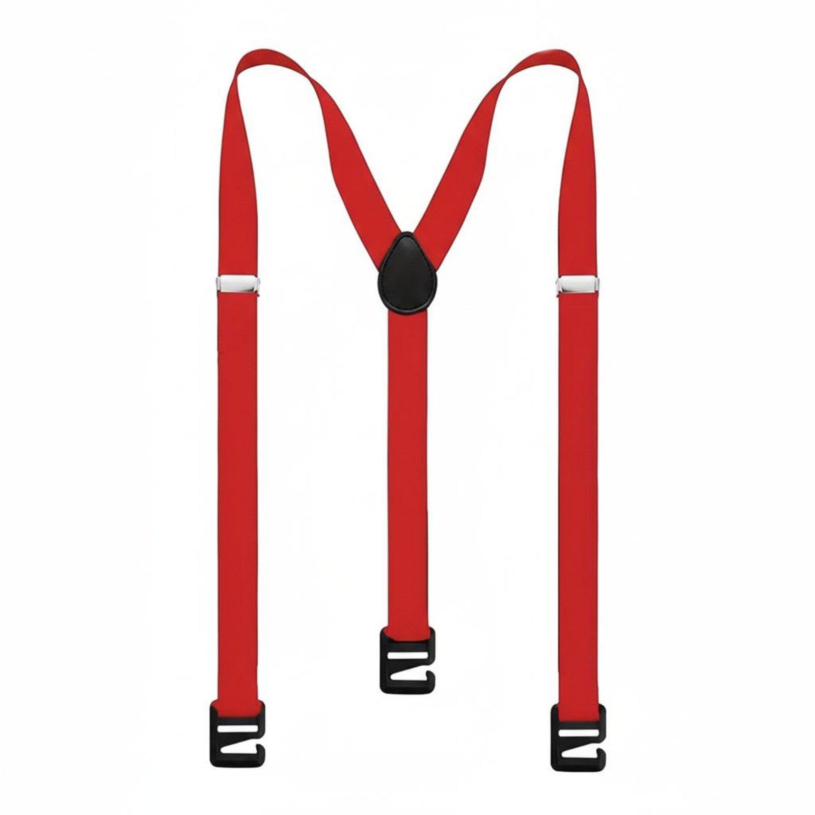 Belt Loop Hook Suspenders Invisible Design Adjustable Elastic Suspenders Vintage Design Adjustable Elastic Suspenders for Hiking, Skiing, Outdoor Red|Clothing Shoes & Accessories| Mens Ac-image-14